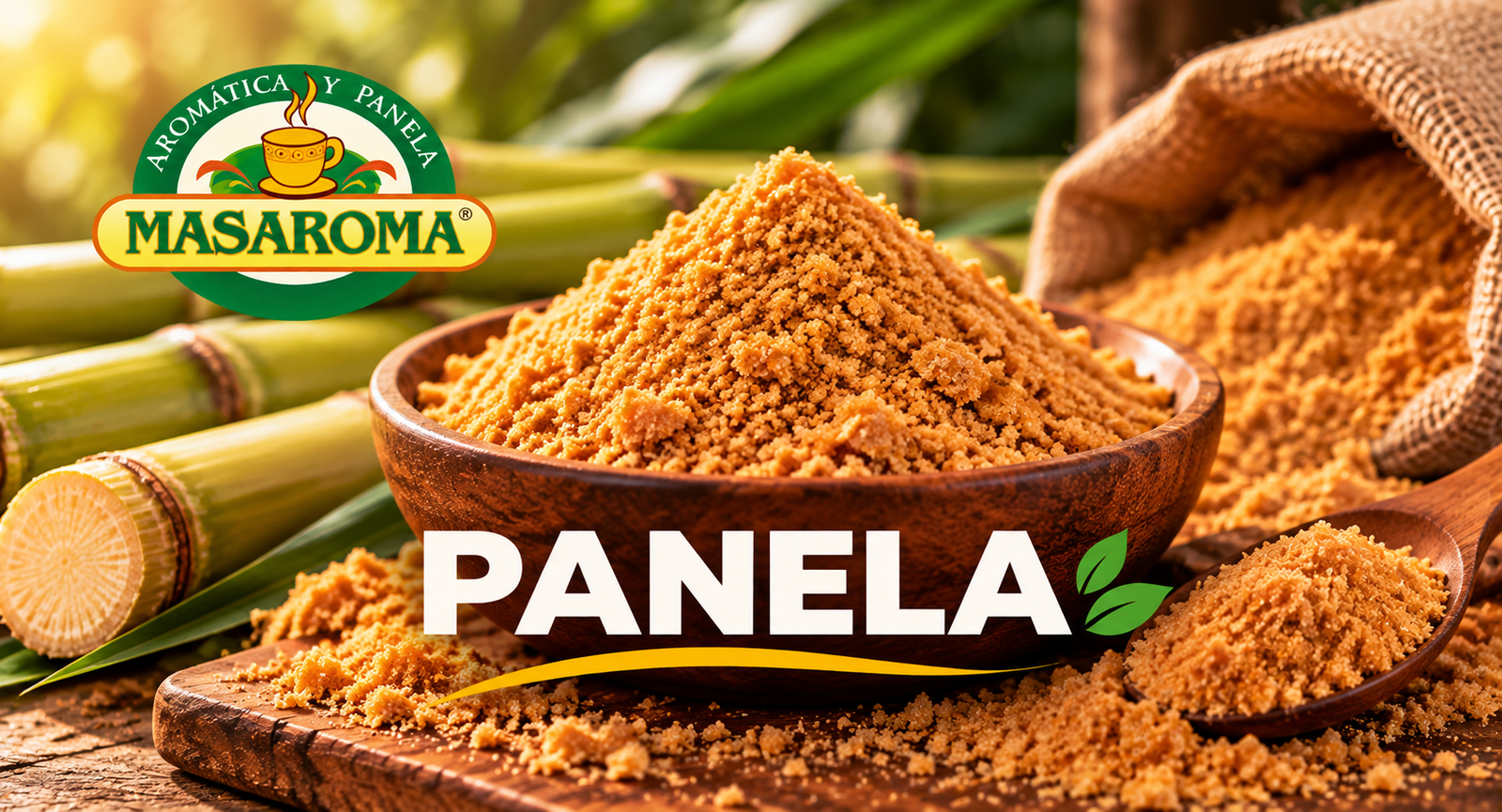 Panela en polvo de Masaroma