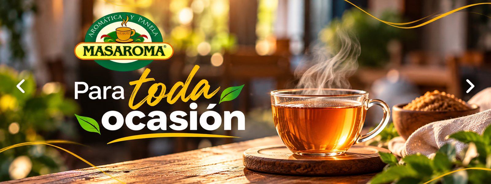 Para toda ocasión_ aroma y calidez